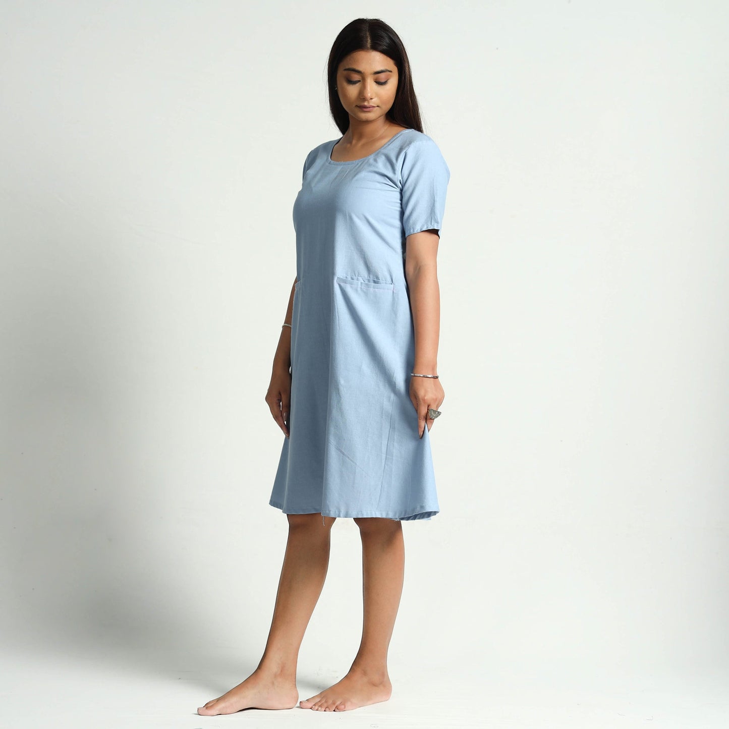 Plain Cotton Dress