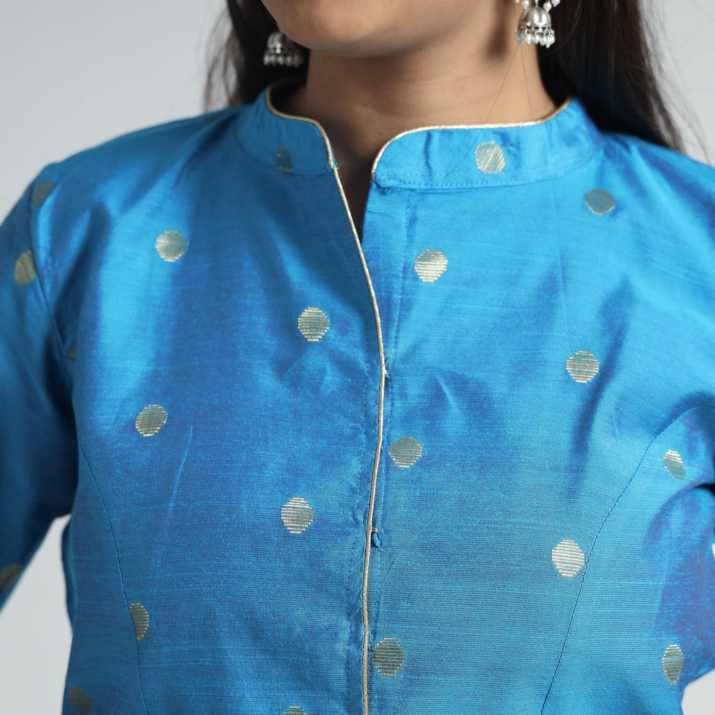 Silk Stitched Blouse