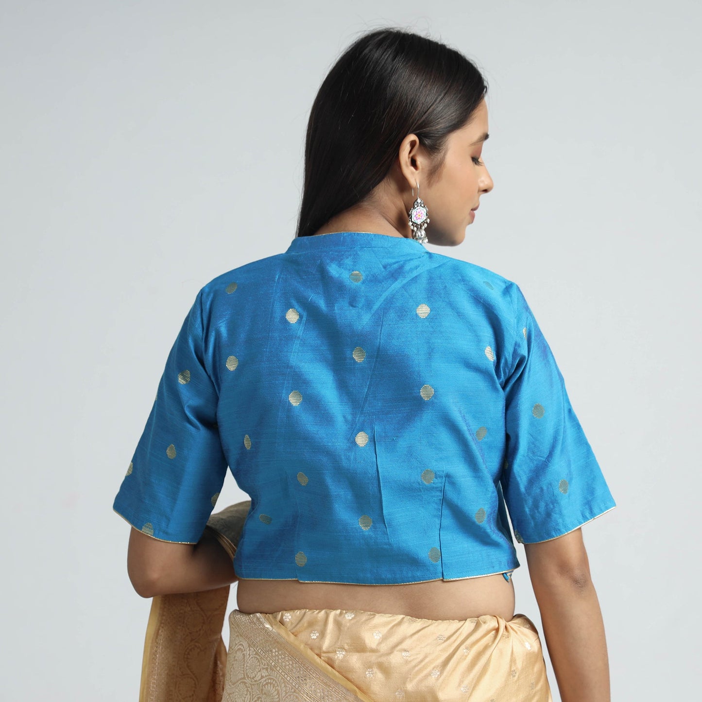 Silk Stitched Blouse