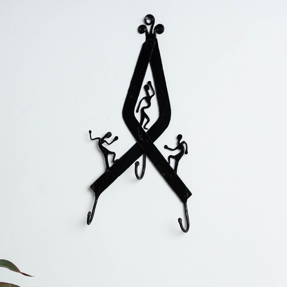 Elephant - Bastar Tribal Wrought Iron Wall Hanging Online in India