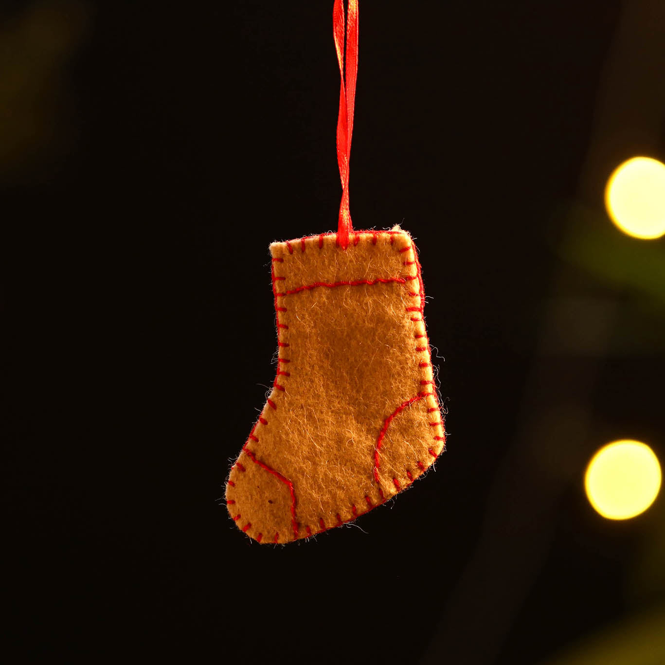 Star - Handmade Felt Christmas Ornament