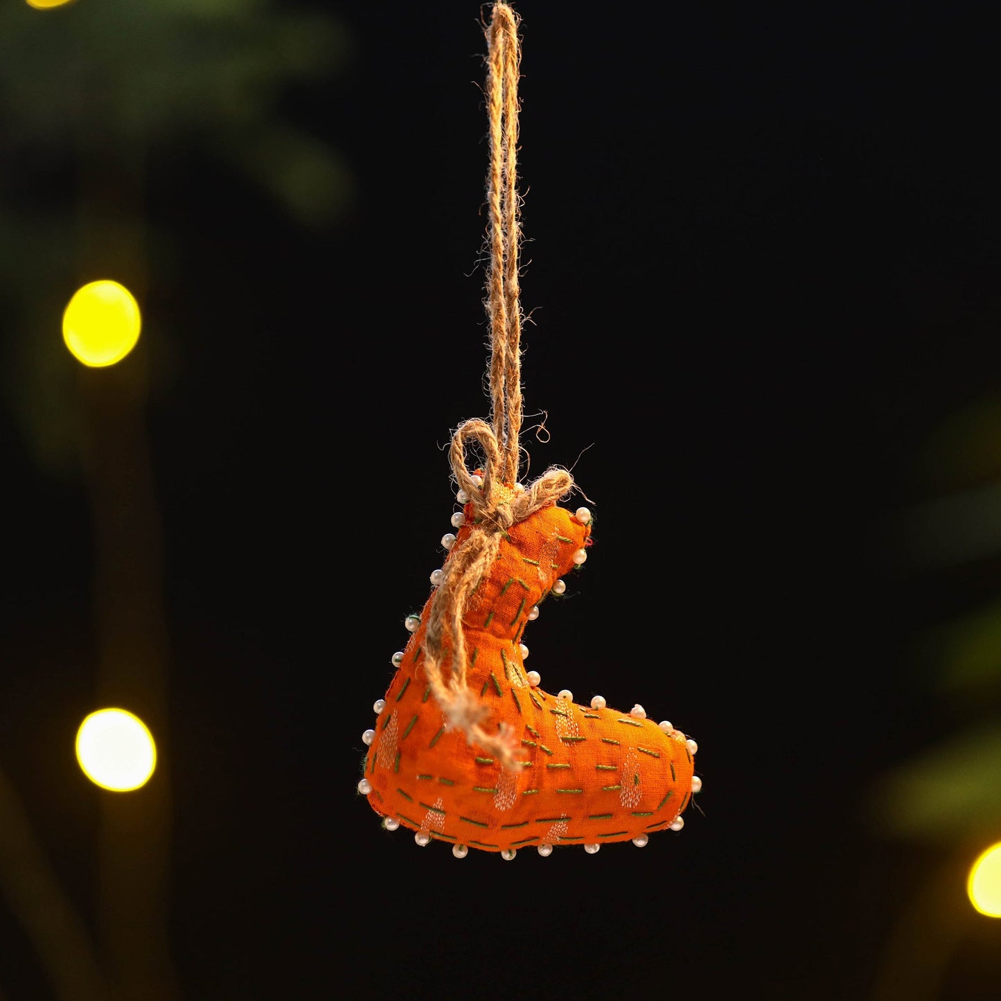 Buy Upcycled Thread & Beadwork X-Mas Decor Hanging