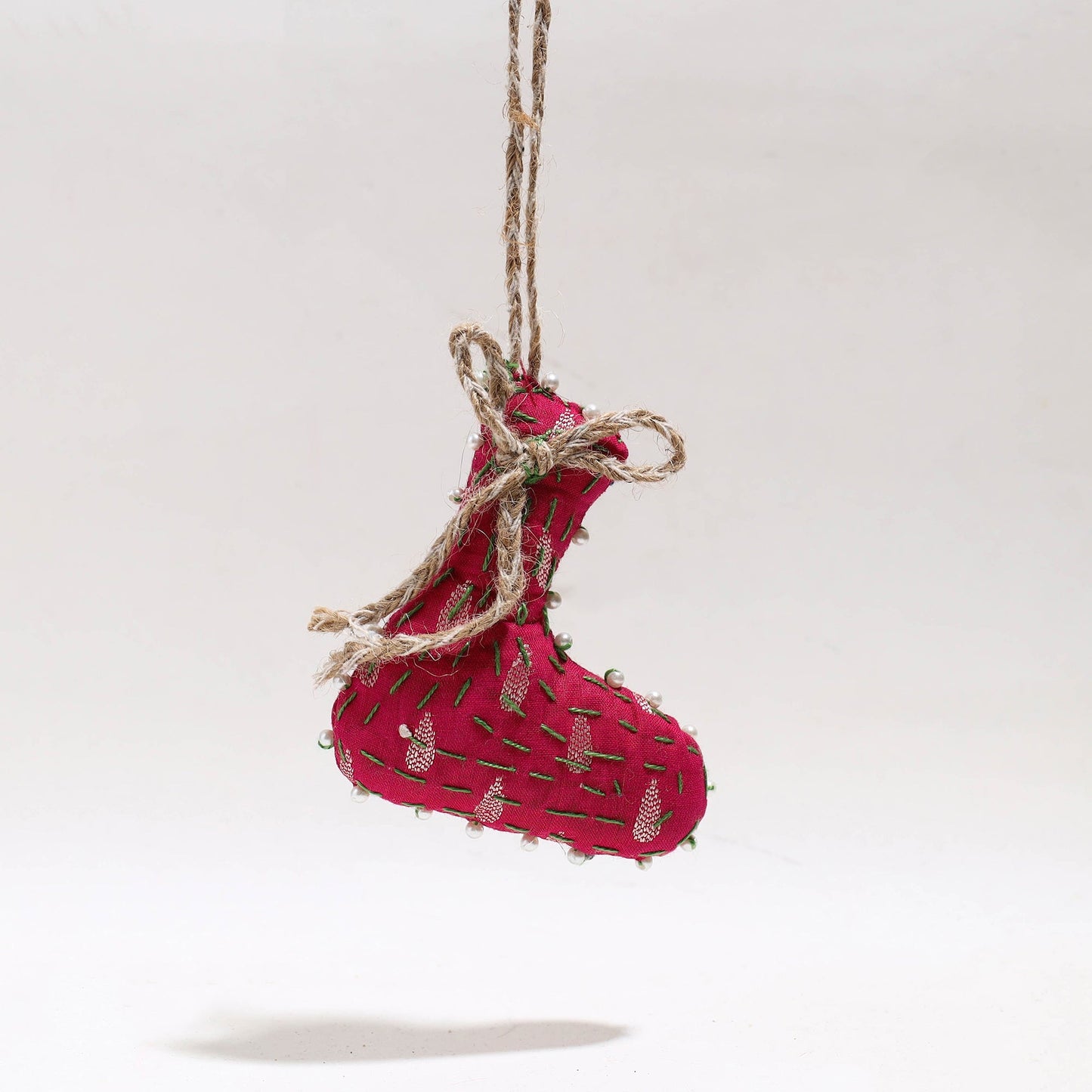 Buy Upcycled Thread & Beadwork X-Mas Decor Hanging