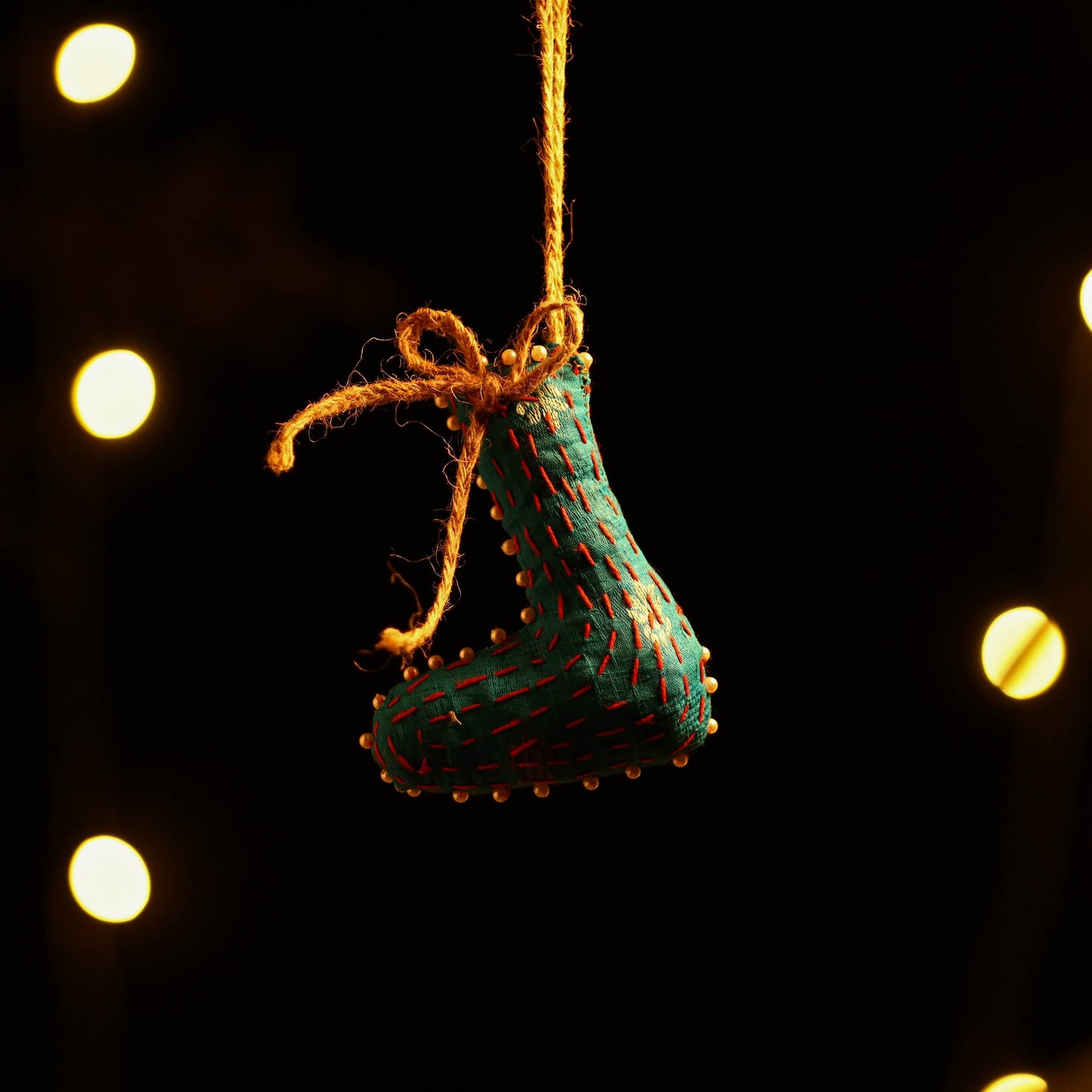 Buy Upcycled Thread & Beadwork X-Mas Decor Hanging