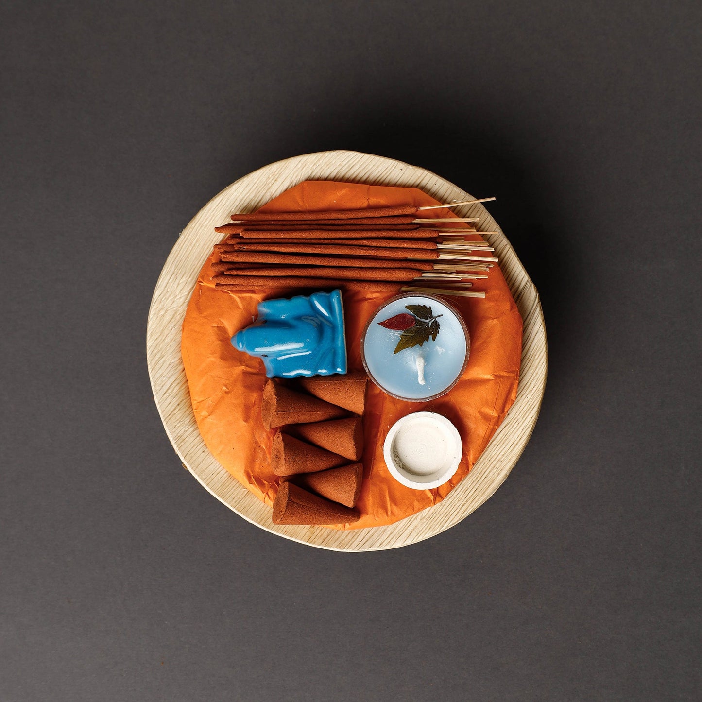 Sri Aurobindo Ashram Ceramic Ganesha Gift Set