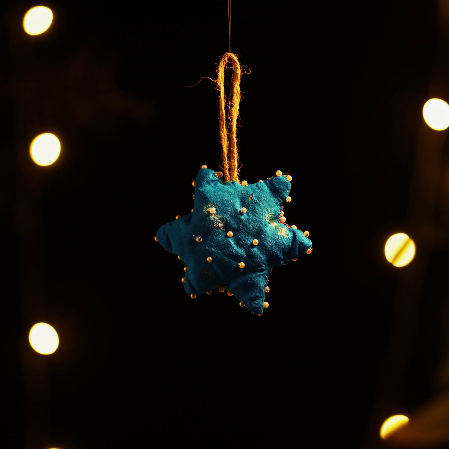 Buy Upcycled Thread & Beadwork X-Mas Decor Hanging