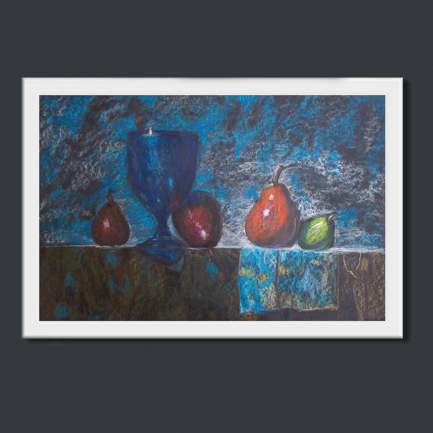 Handpainted Art Work On Canvas by Meenakshi Ratnakar
