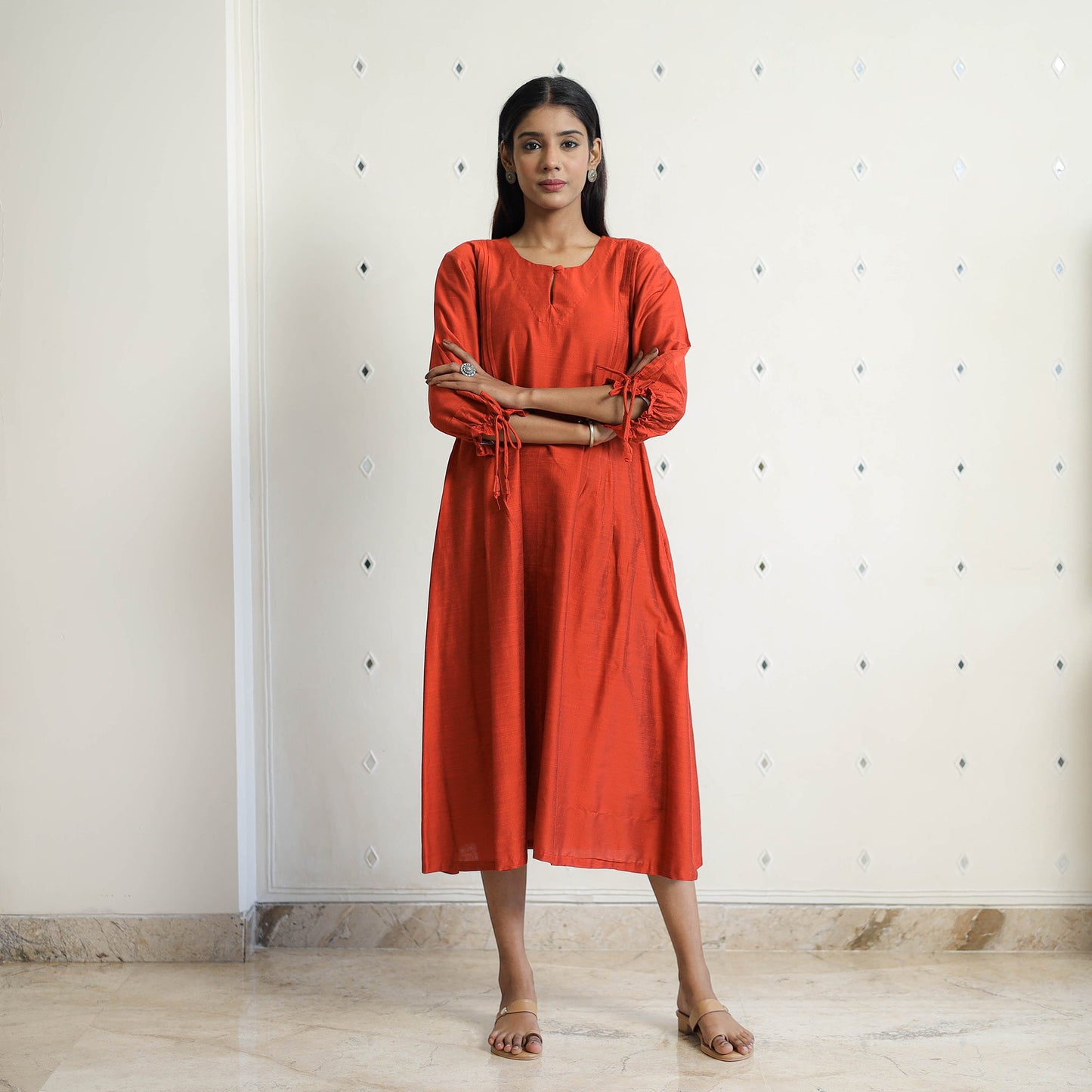Buy Ethnic Plain Dresses for Women Online at iTokri.Com