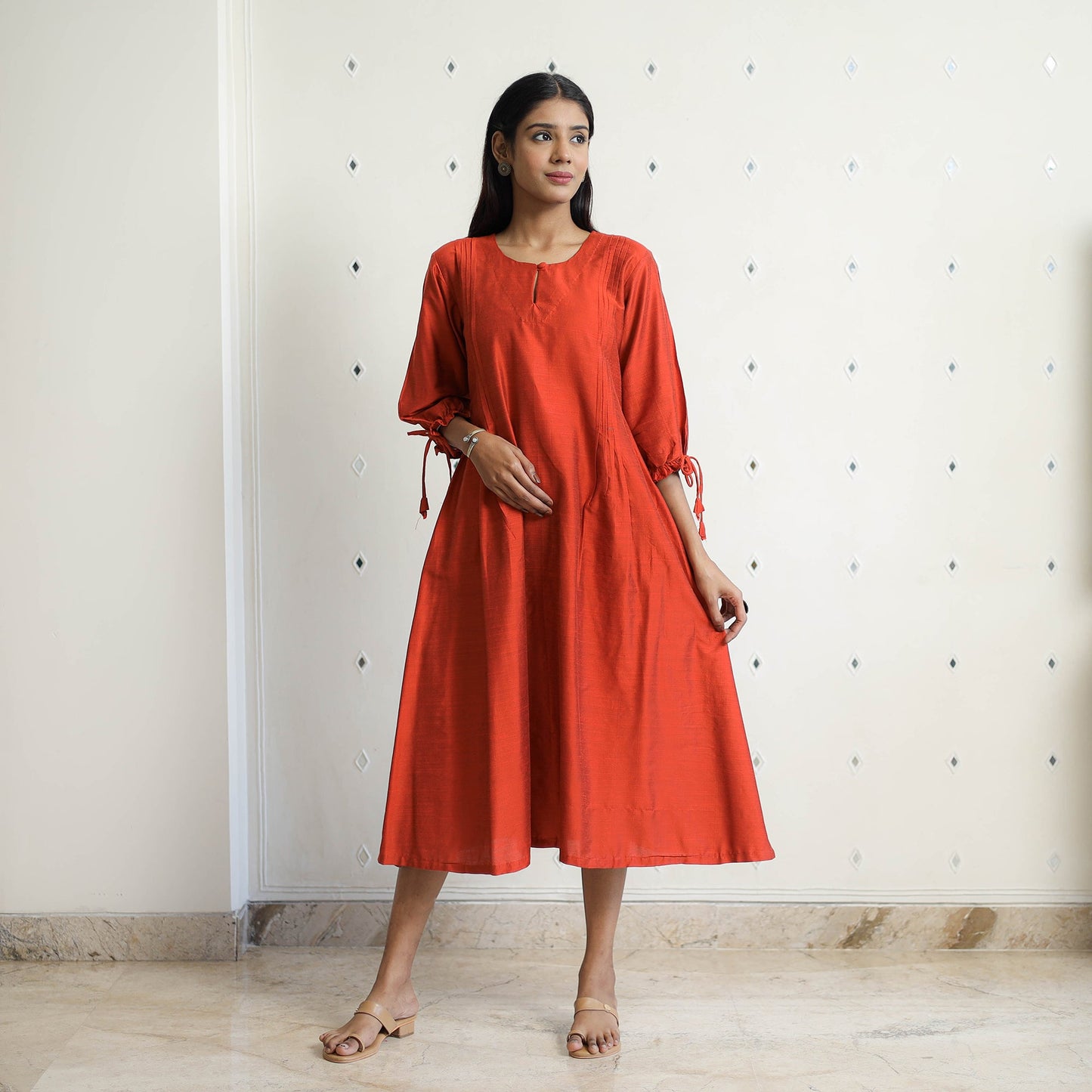 Buy Ethnic Plain Dresses for Women Online at iTokri.Com