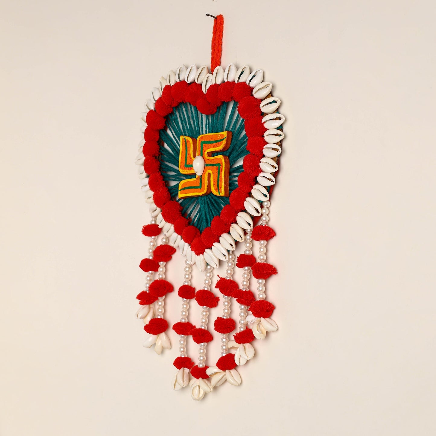 Ganesha- Handmade Wool Wall Hanging