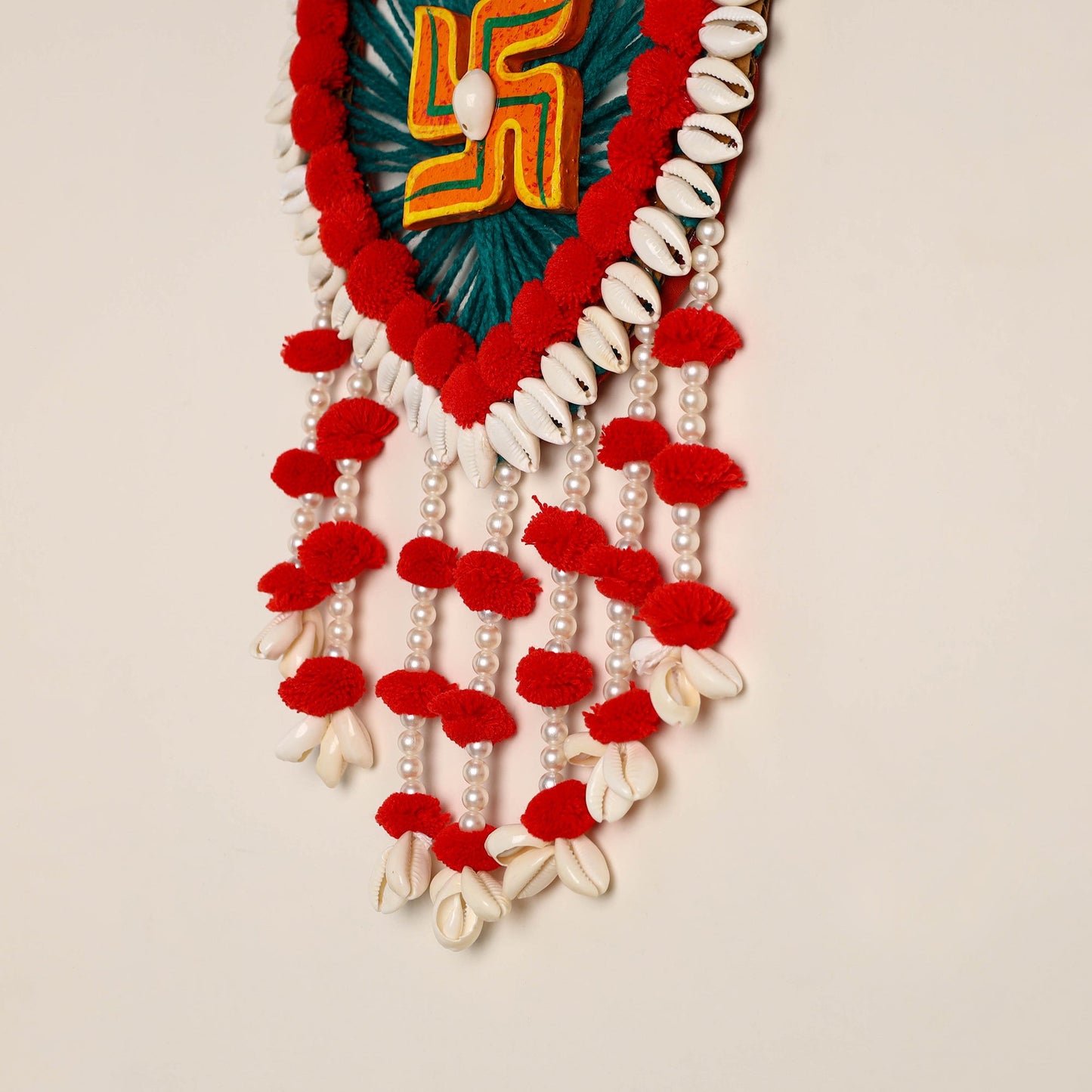 Ganesha- Handmade Wool Wall Hanging