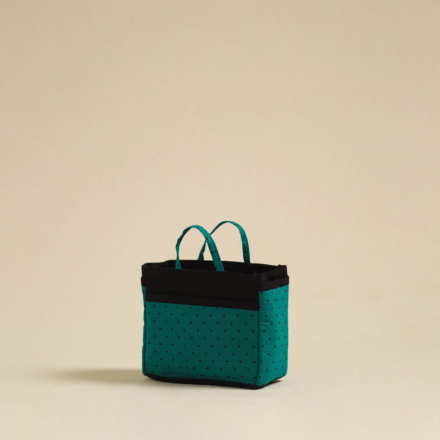 Teal Green Handmade Multipurpose Cosmetic/Toiletry Bag