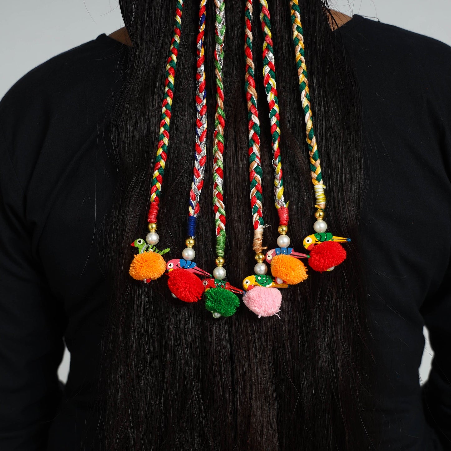 Thread Braided Hair Strings
