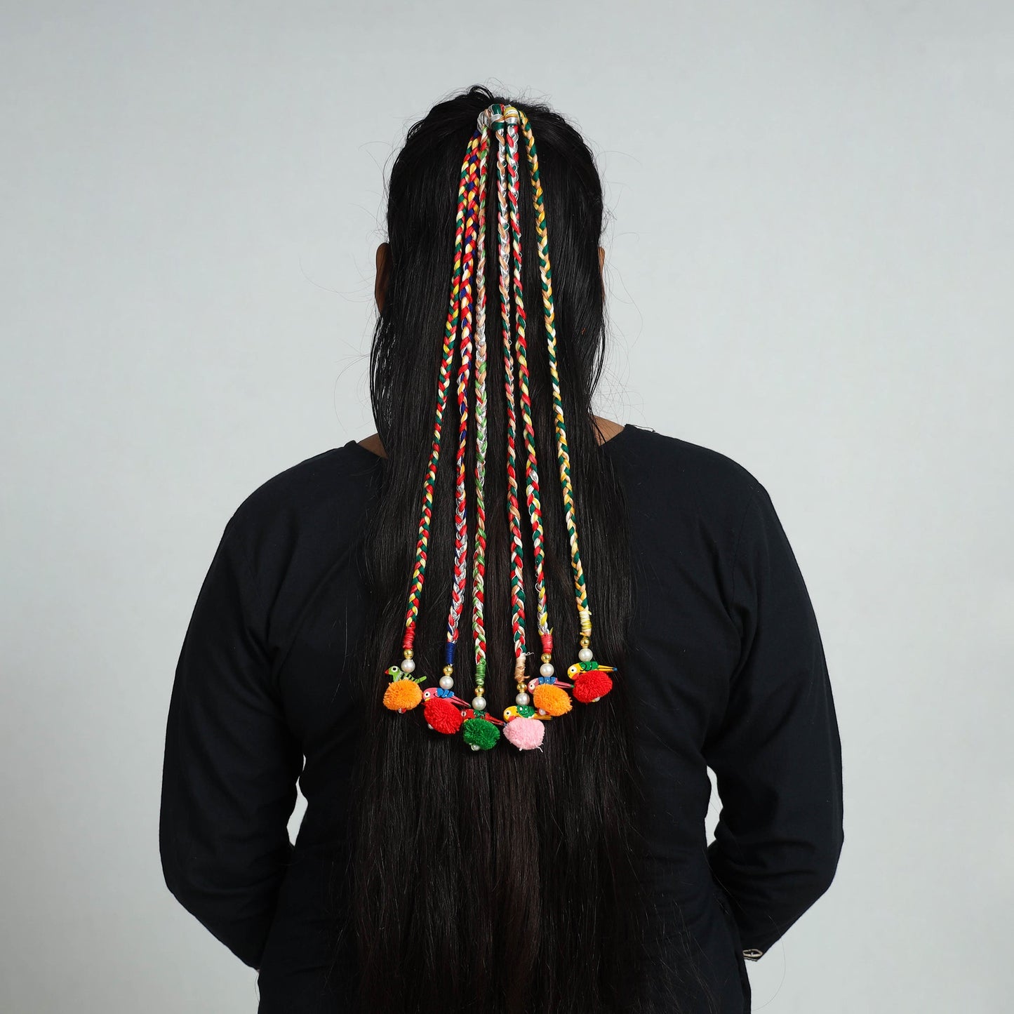 Thread Braided Hair Strings