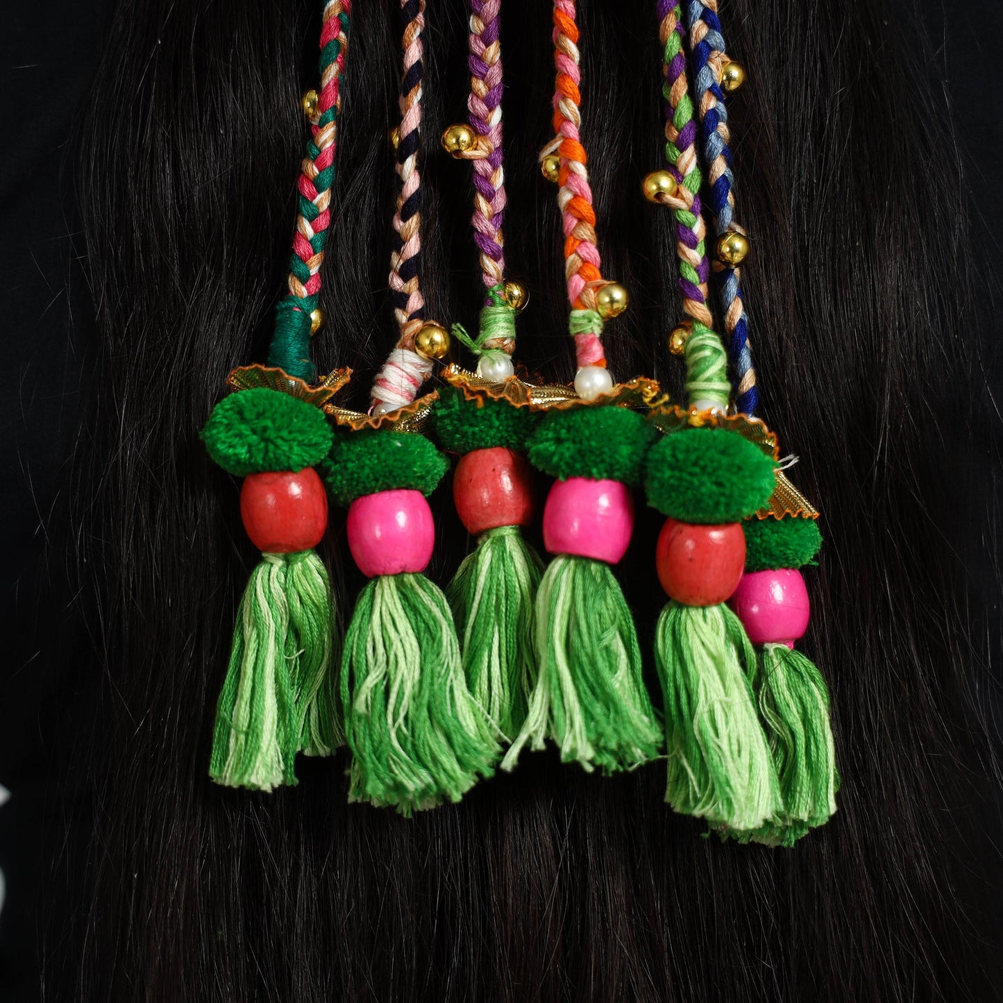 Thread Braided Hair Strings