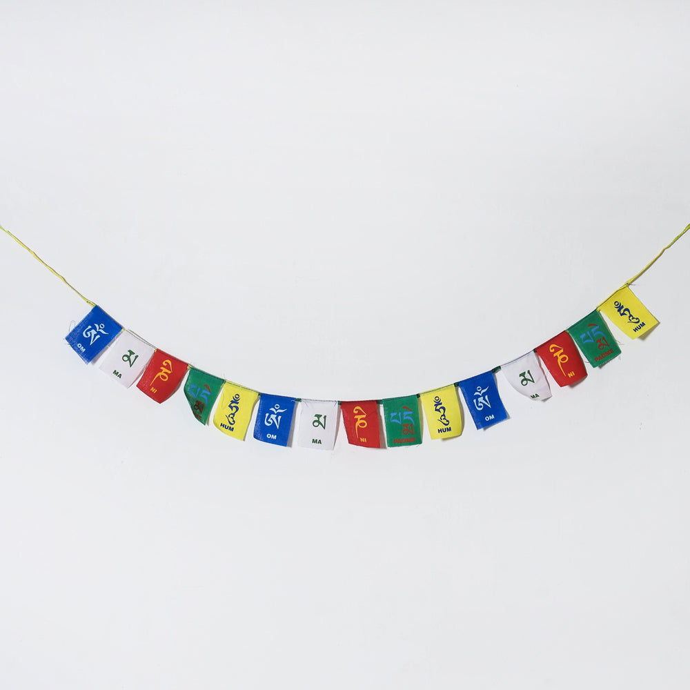 Tibetan Prayer Flag Made in Himalayas Mantra