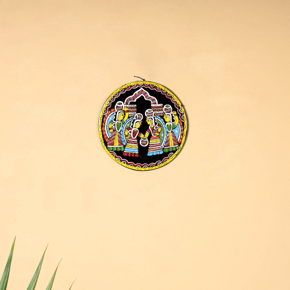Tikuli Art Handpainted Wall Hanging