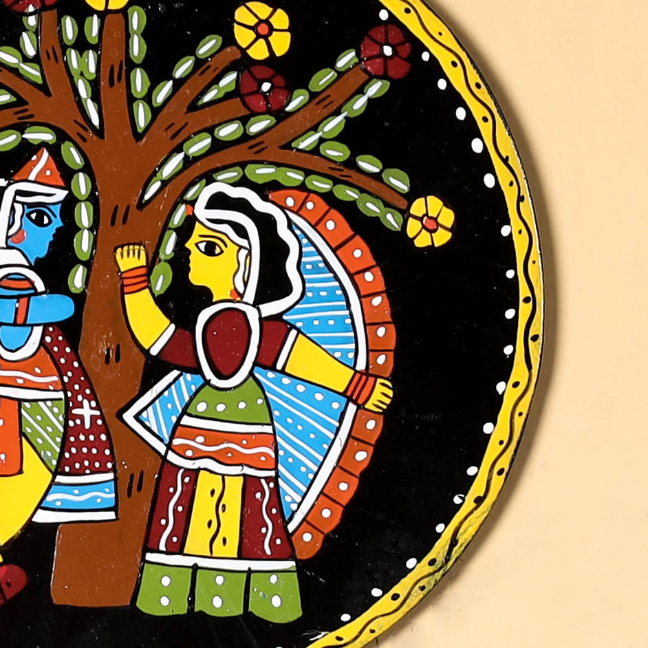Tikuli Art Handpainted Wall Hanging