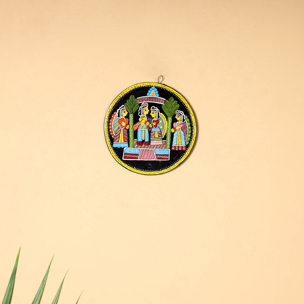 Tikuli Art Handpainted Wall Hanging