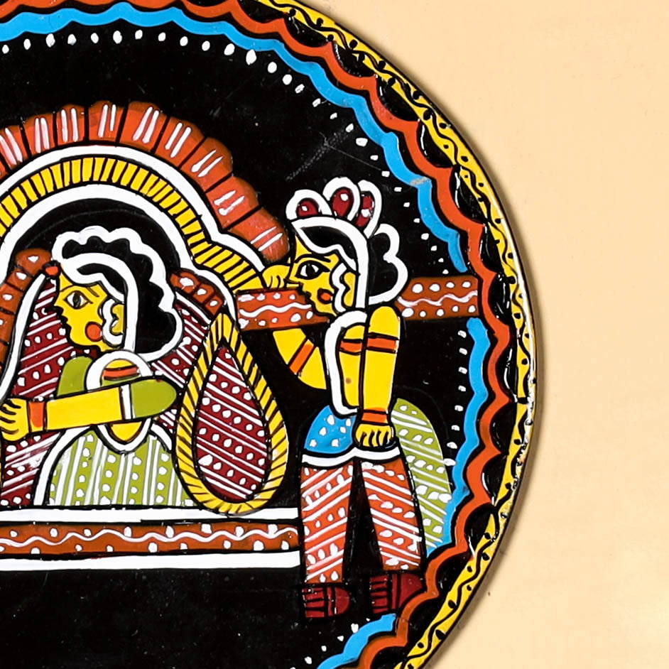 Tikuli Art Handpainted Wall Hanging