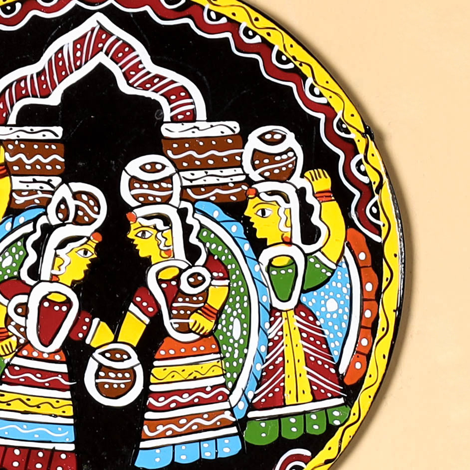 Tikuli Art Handpainted Wall Hanging