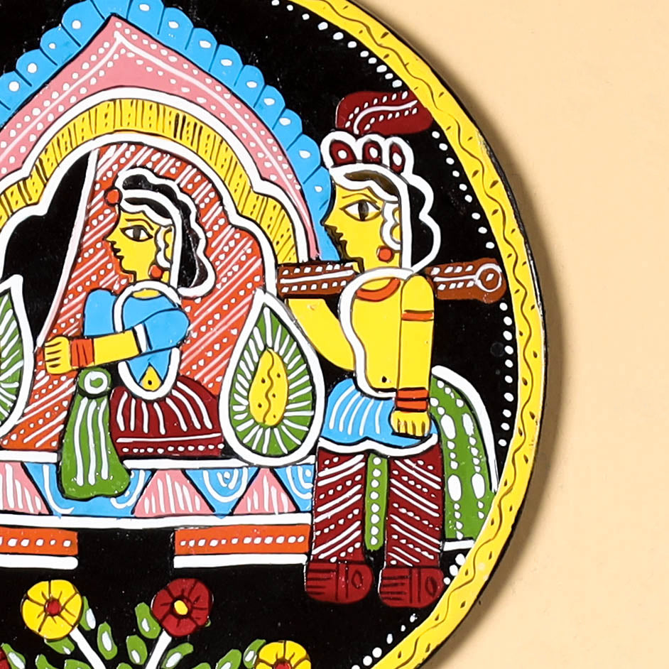 Tikuli Art Handpainted Wall Hanging