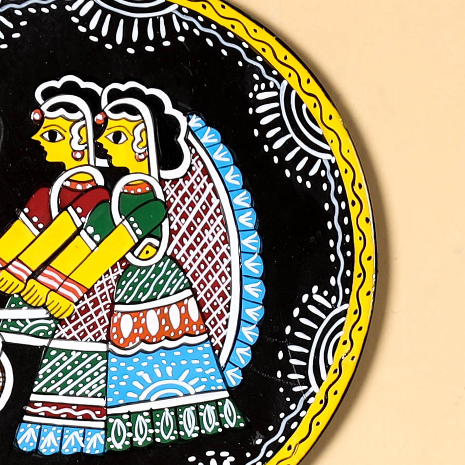 Tikuli Art Handpainted Wall Hanging