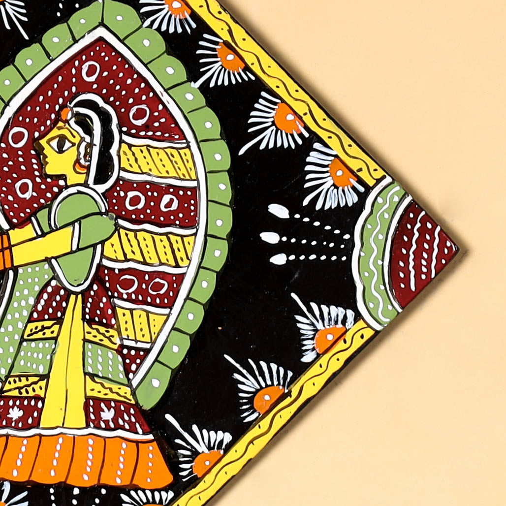 Tikuli Art Handpainted Wall Hanging