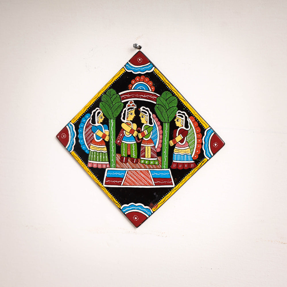 Tikuli Art Handpainted Wall Hanging