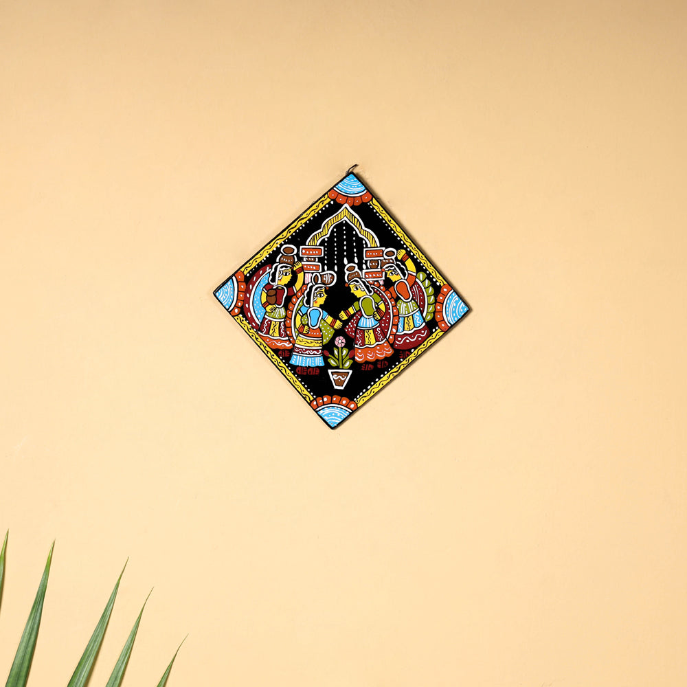 Tikuli Art Handpainted Wall Hanging