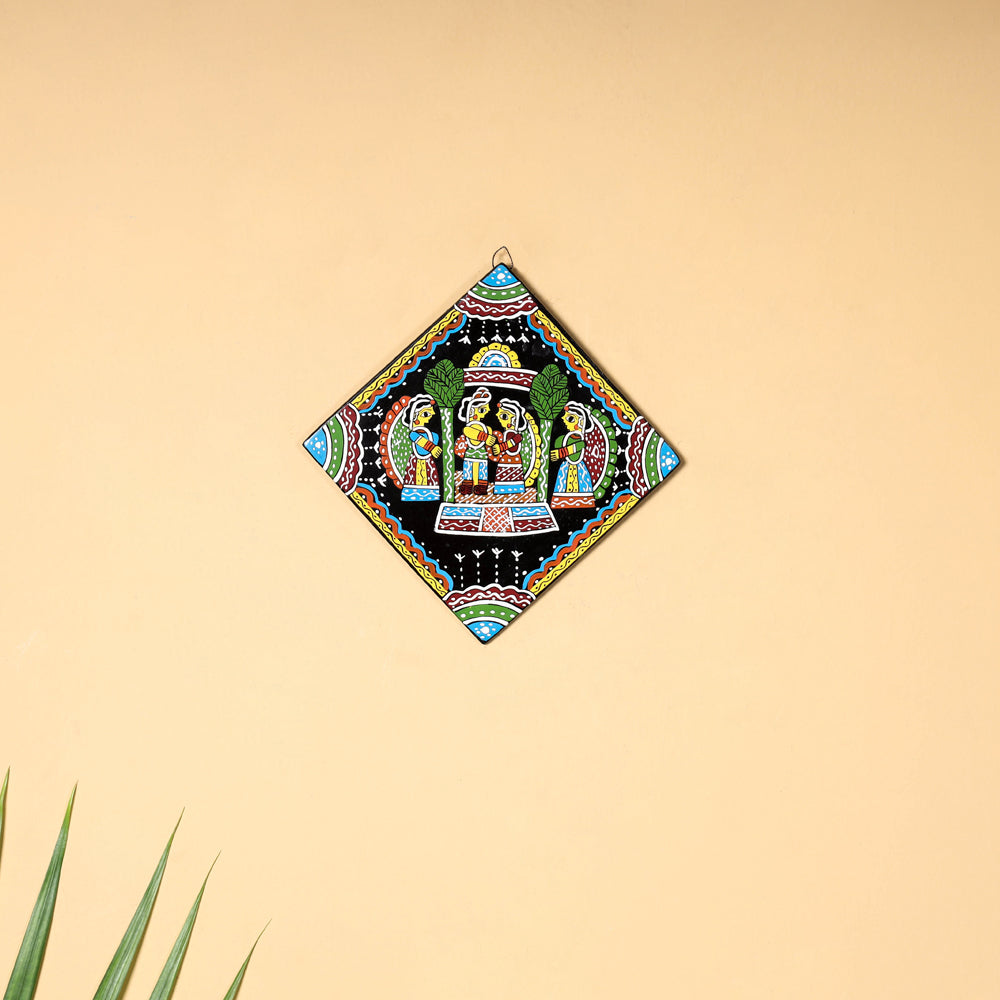 Tikuli Art Handpainted Wall Hanging