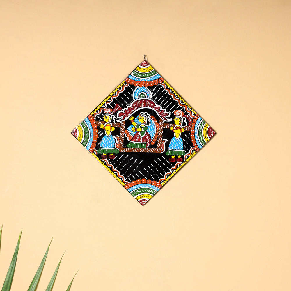 Tikuli Art Handpainted Wall Hanging