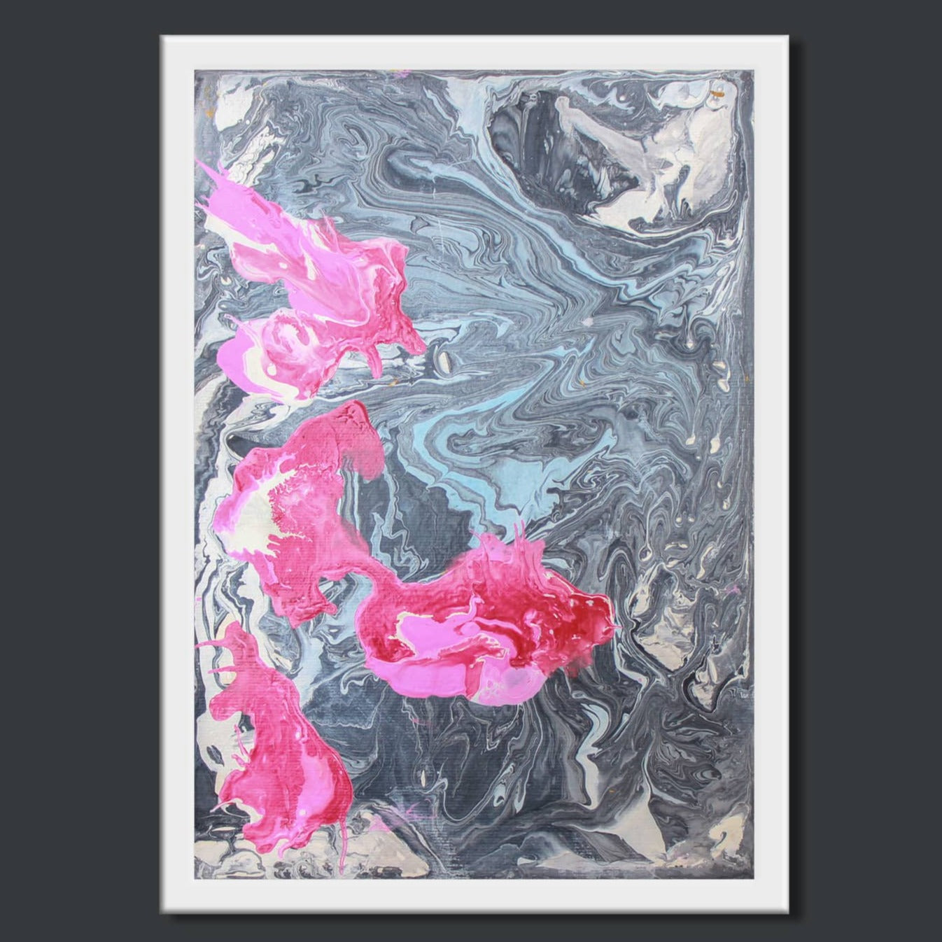 Handpainted Art Work On Canvas by Meenakshi Ratnakar