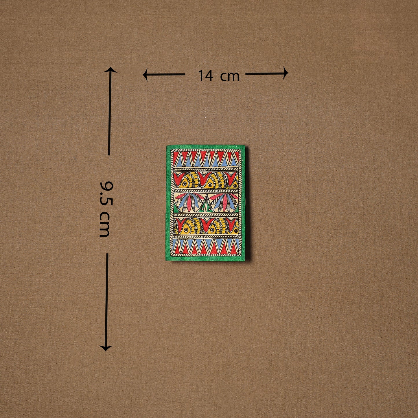 Traditional handpainted madhubani painting by hira devi (4