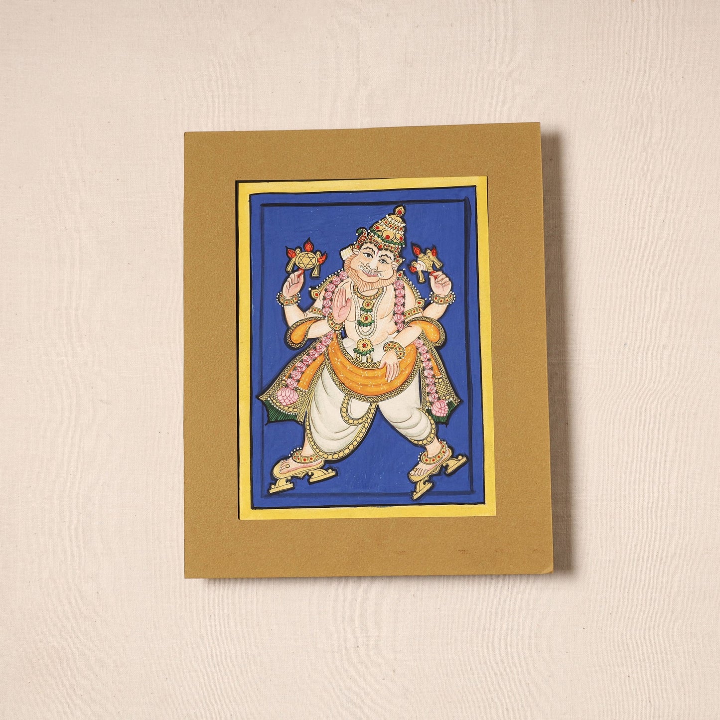 Traditional Mysore Painting by JS Sridhar Rao Online in India