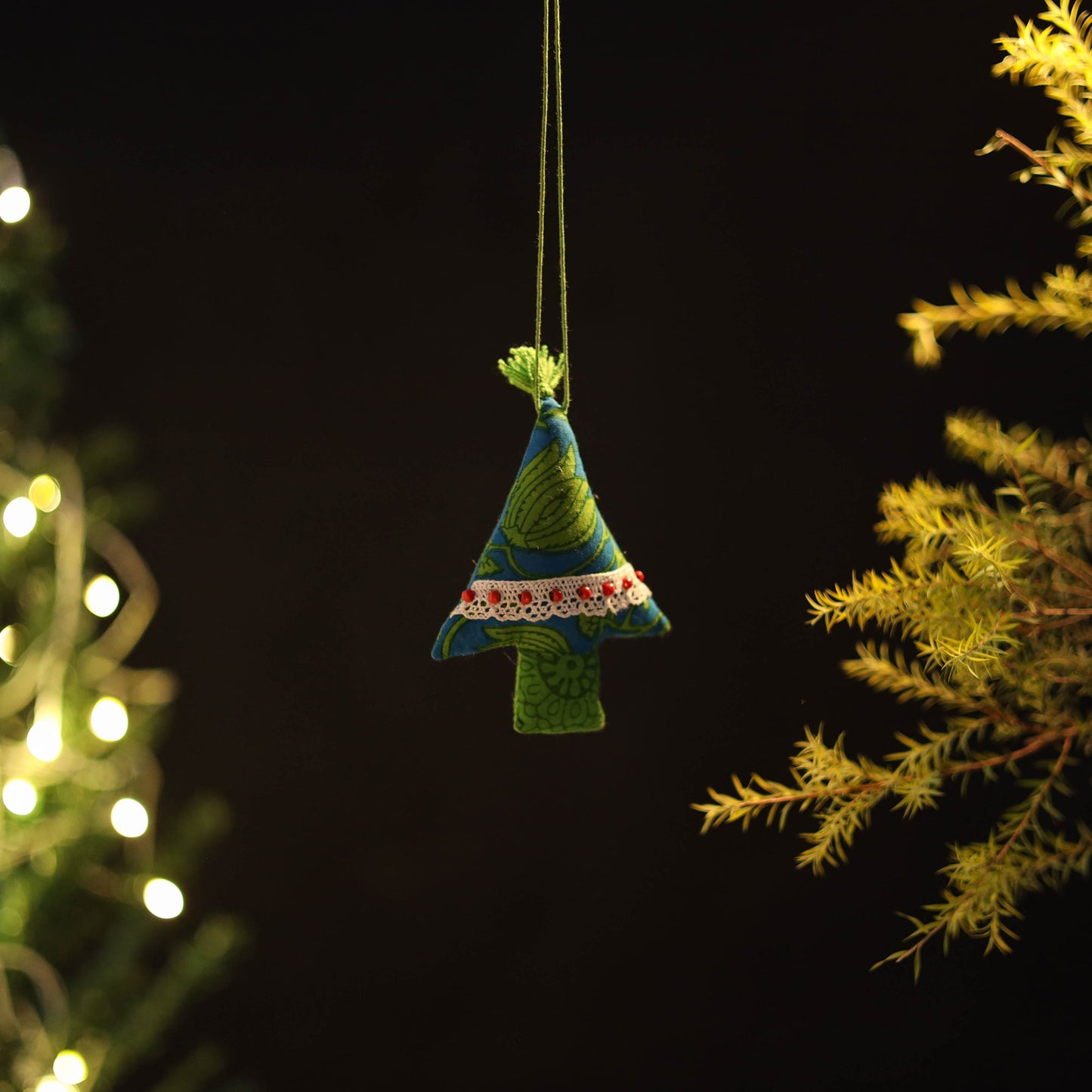 Tree - Handcrafted Stuffed Christmas Ornament