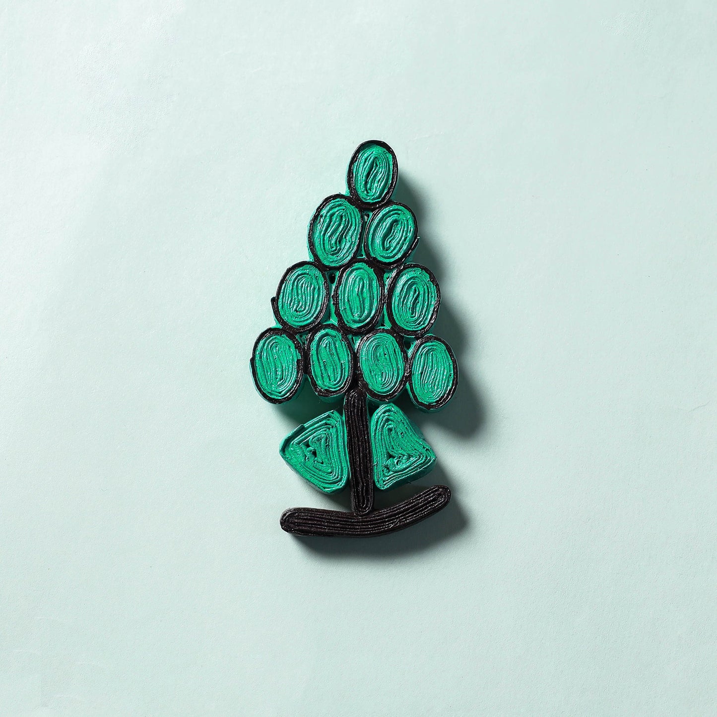 Handcrafted Upcycled Paper Magnet