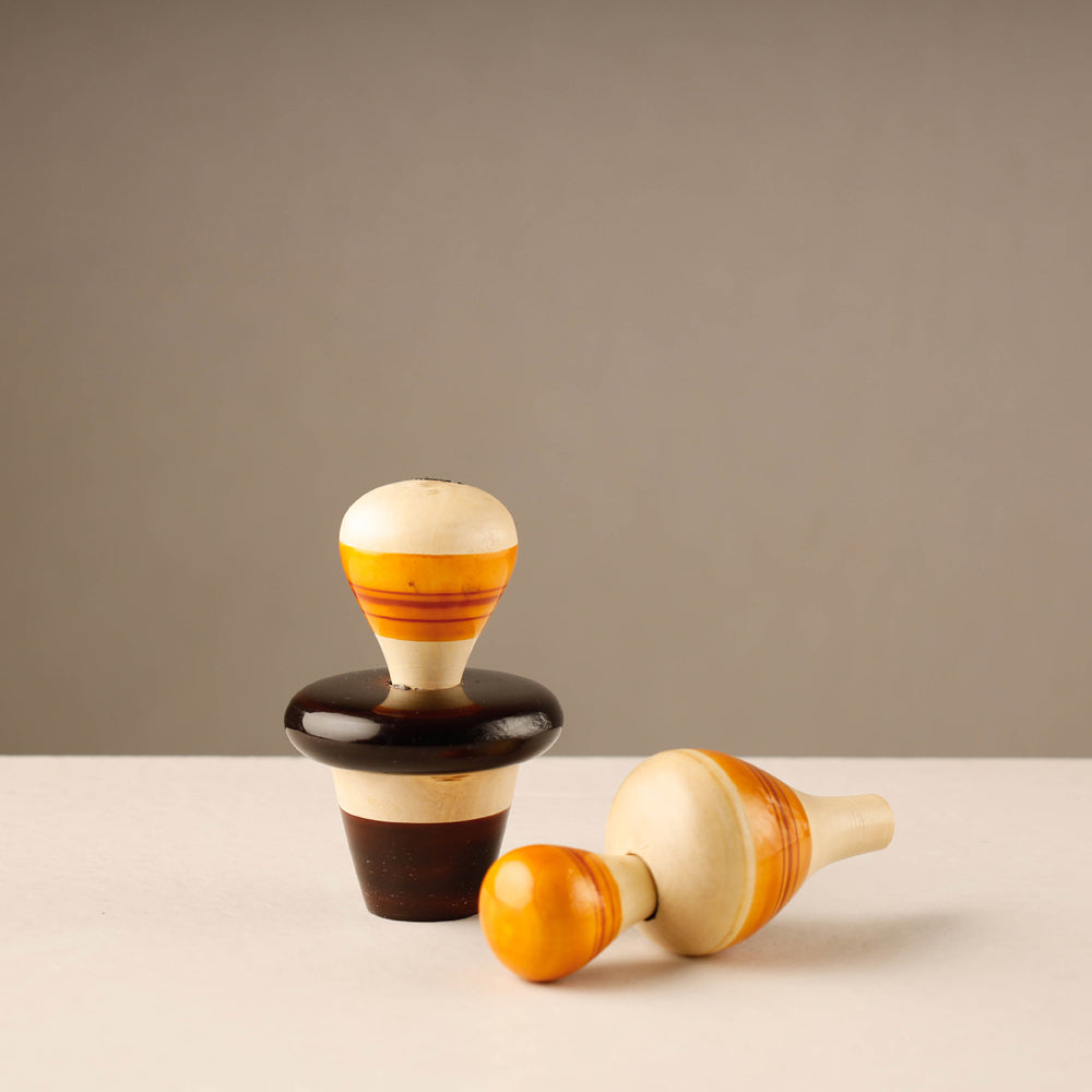 Cubby Stacker - Traditional Channapatna Handmade Wooden Toy Online in India
