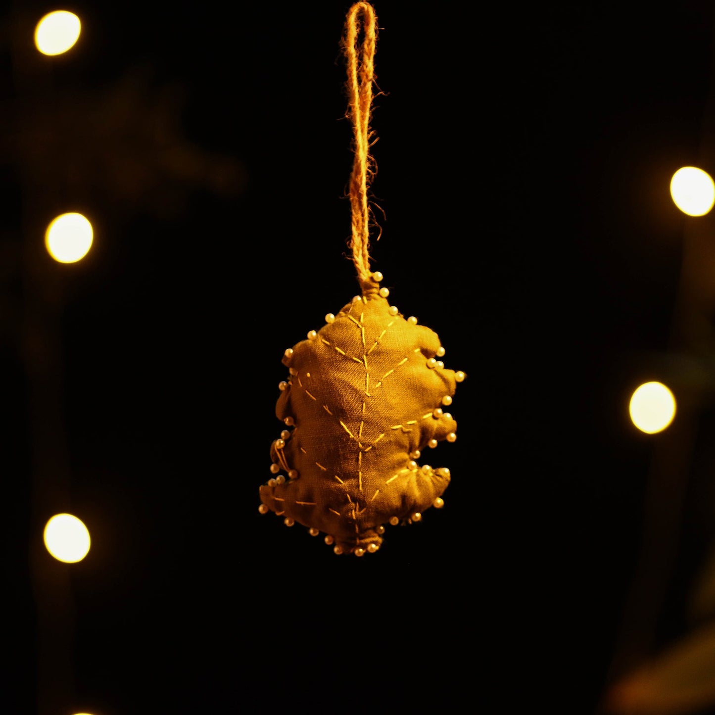 Buy Upcycled Thread & Beadwork X-Mas Decor Hanging