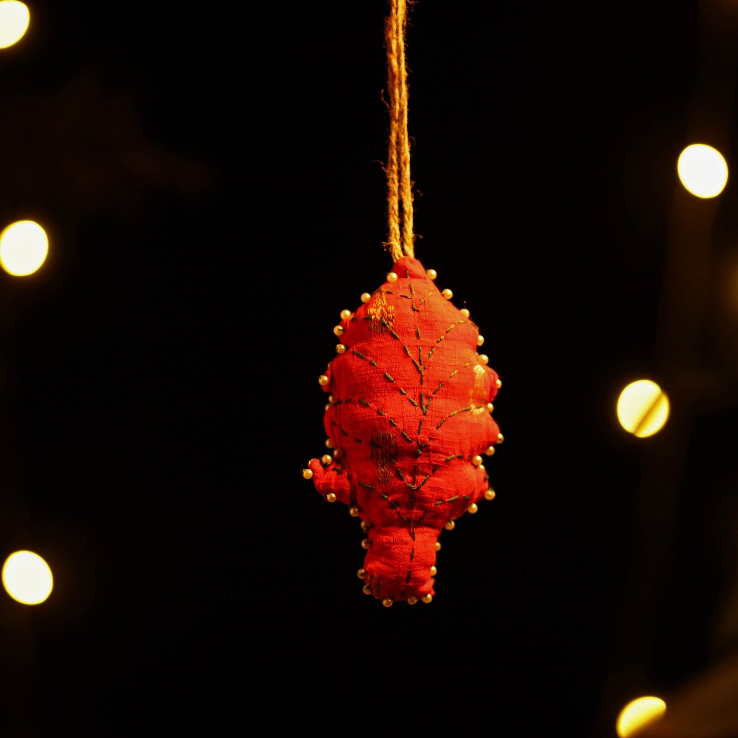 Buy Upcycled Thread & Beadwork X-Mas Decor Hanging