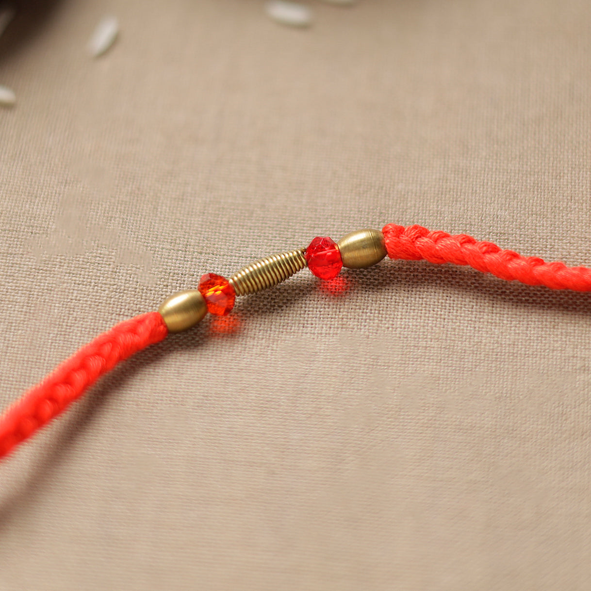 Tribal Dokra Craft Reusable Brass Rakhi 44 Online at iTokri.com