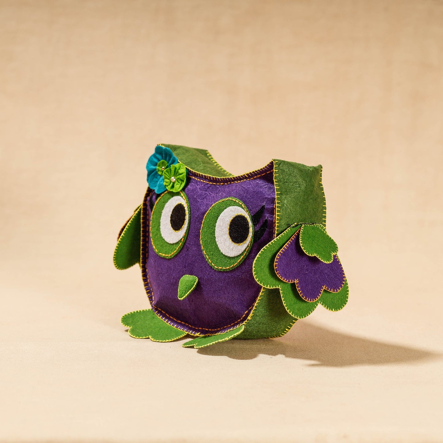 Buy Ulli- Handmade Felt Work Stuffed Soft Toy