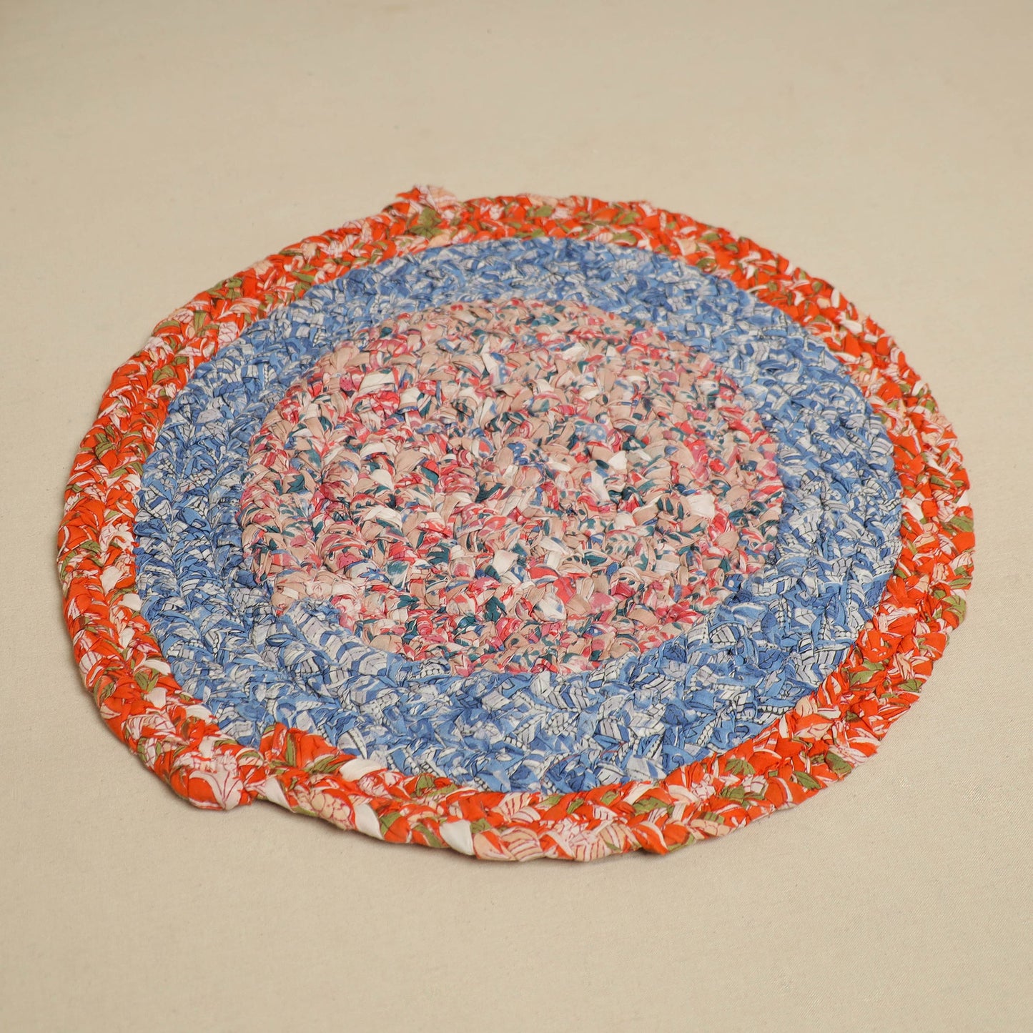 Gudri Hand Braided Recycled Door Mat Online in India