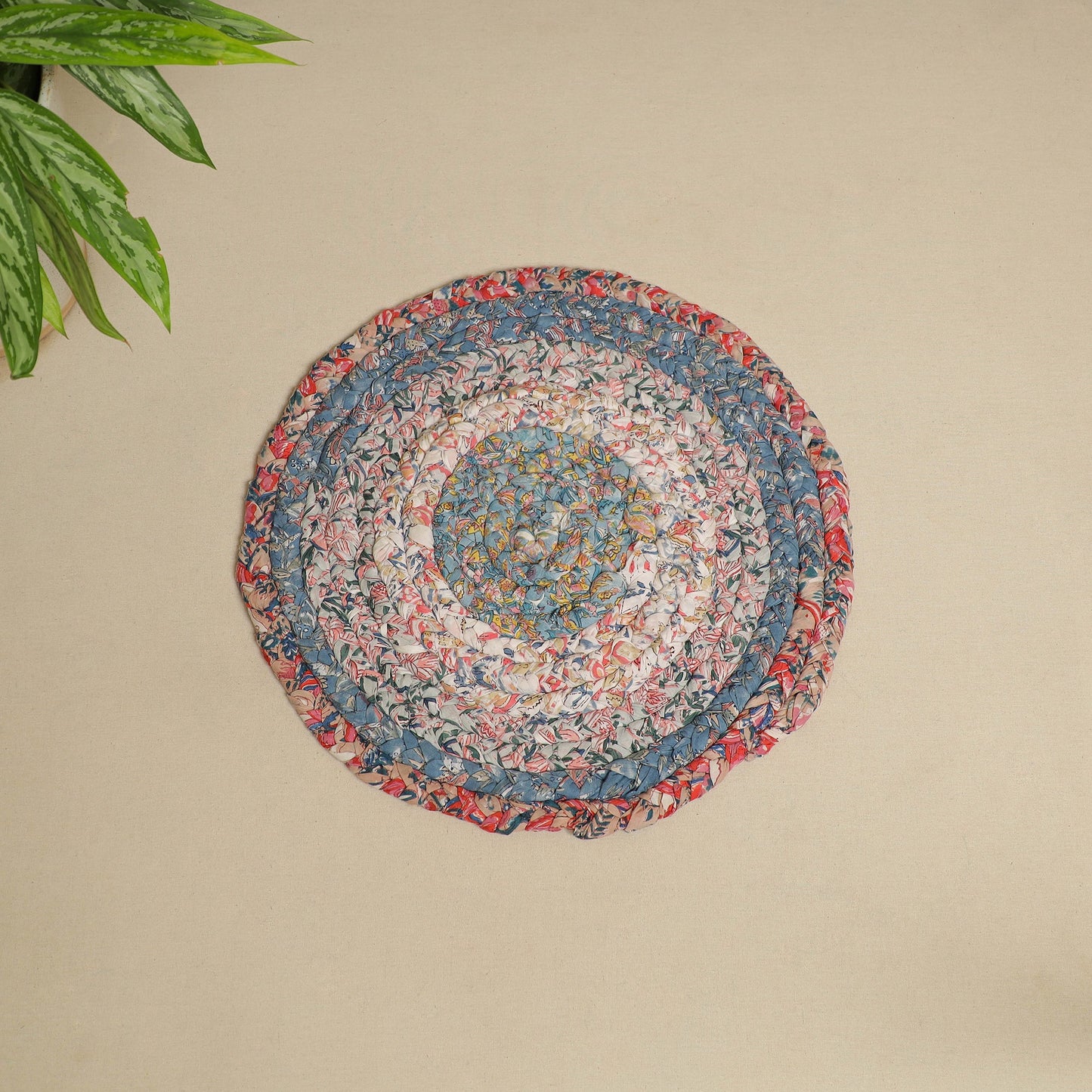 Gudri Hand Braided Recycled Door Mat Online in India