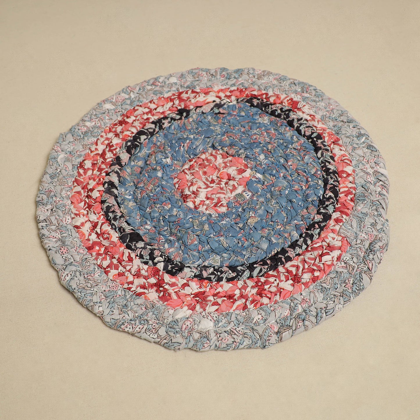 Gudri Hand Braided Recycled Door Mat Online in India