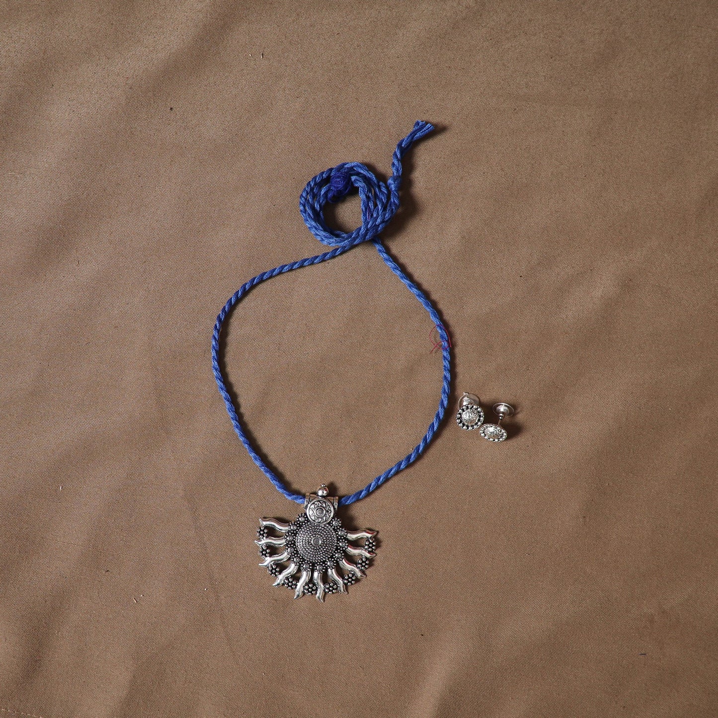 Vidarbha tussar x muga silk handloom plain 2pc unstitched