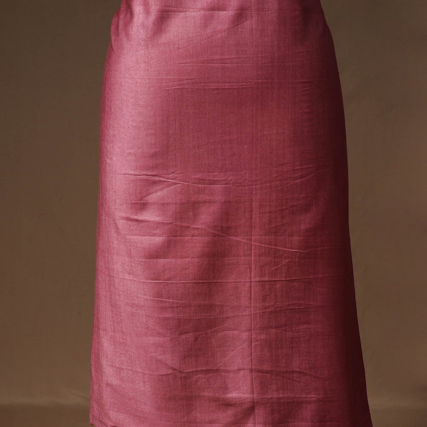 Vidarbha tussar x muga silk handloom plain 2pc unstitched