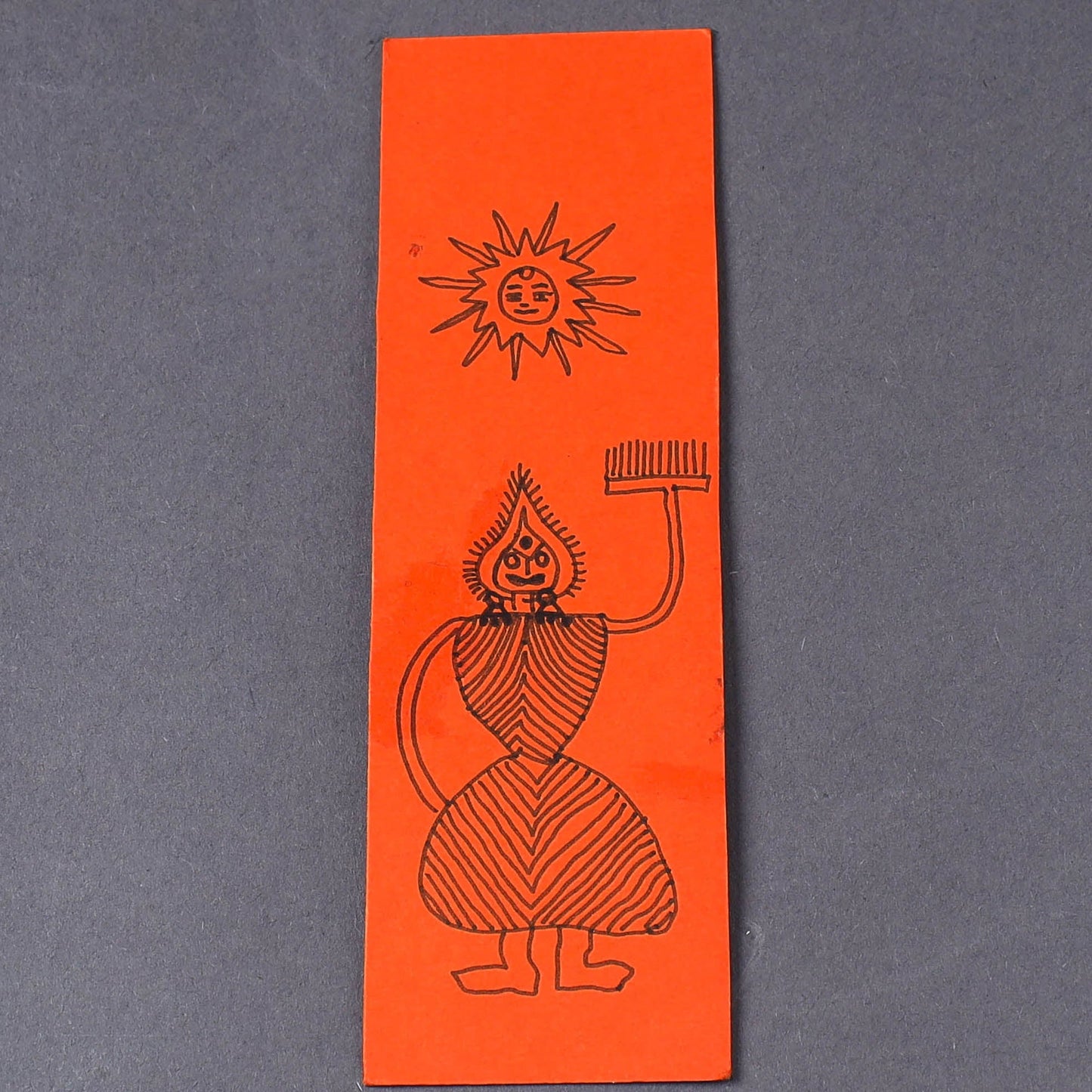 Buy Handcrafted Kadam Wood Rajasthani Handpainted Bookmark