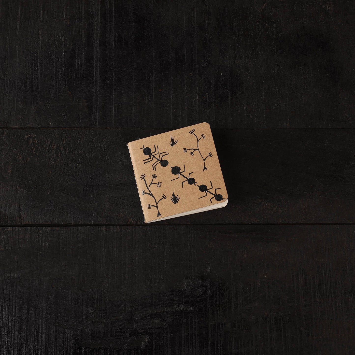 Warli handpainted handmade paper diaries (set of 3) 25
