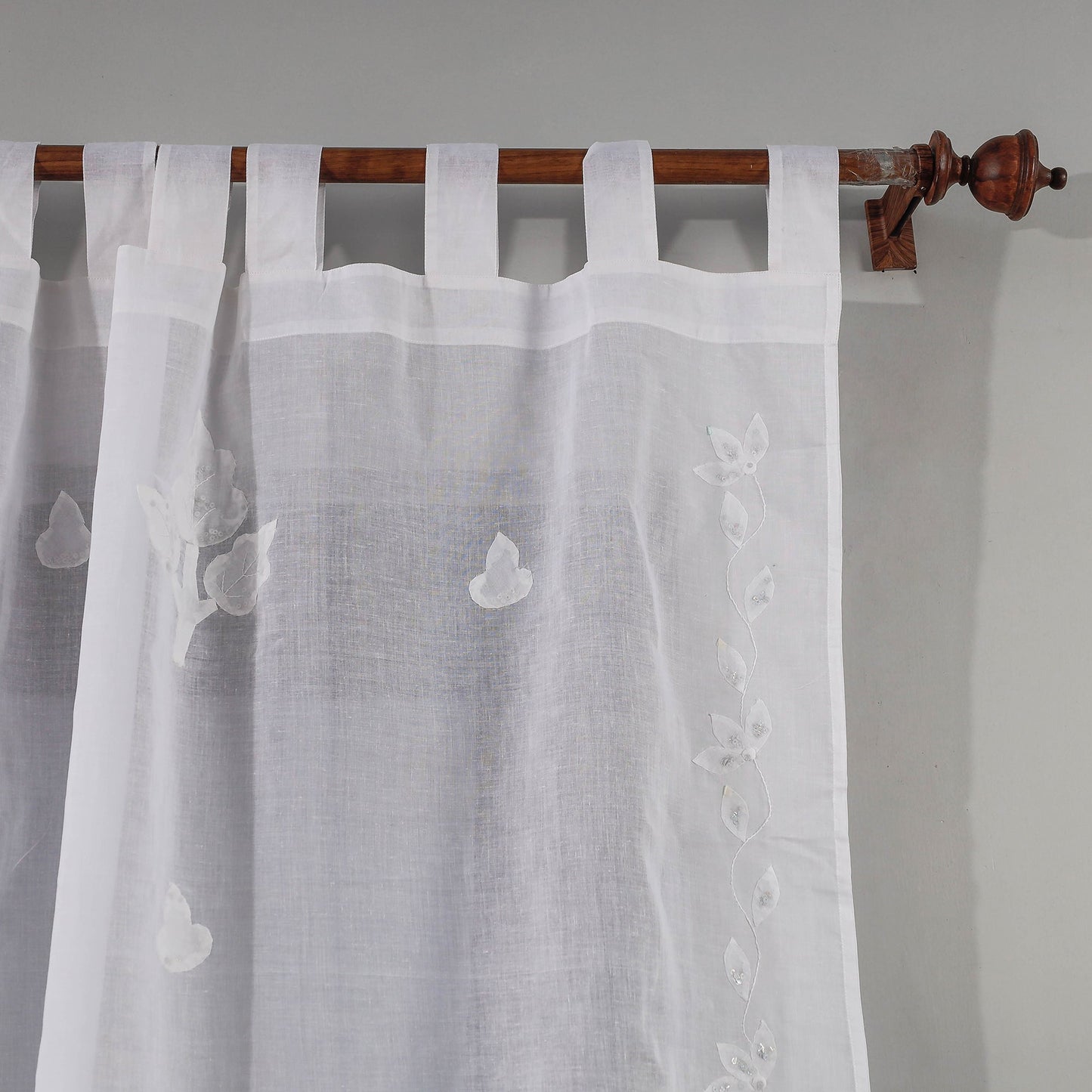 Applique Patti Kaam Pure Cotton Door Curtain from Rampur